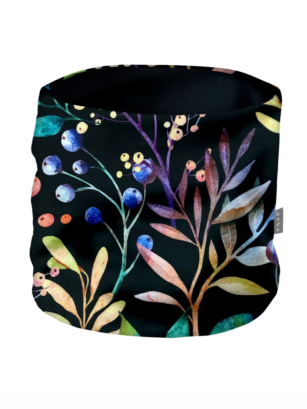 Unuo Unuo, Detský nákrčník z teplákoviny Basic, Jesenné bobule Veľkosť: UNI 8596227133338