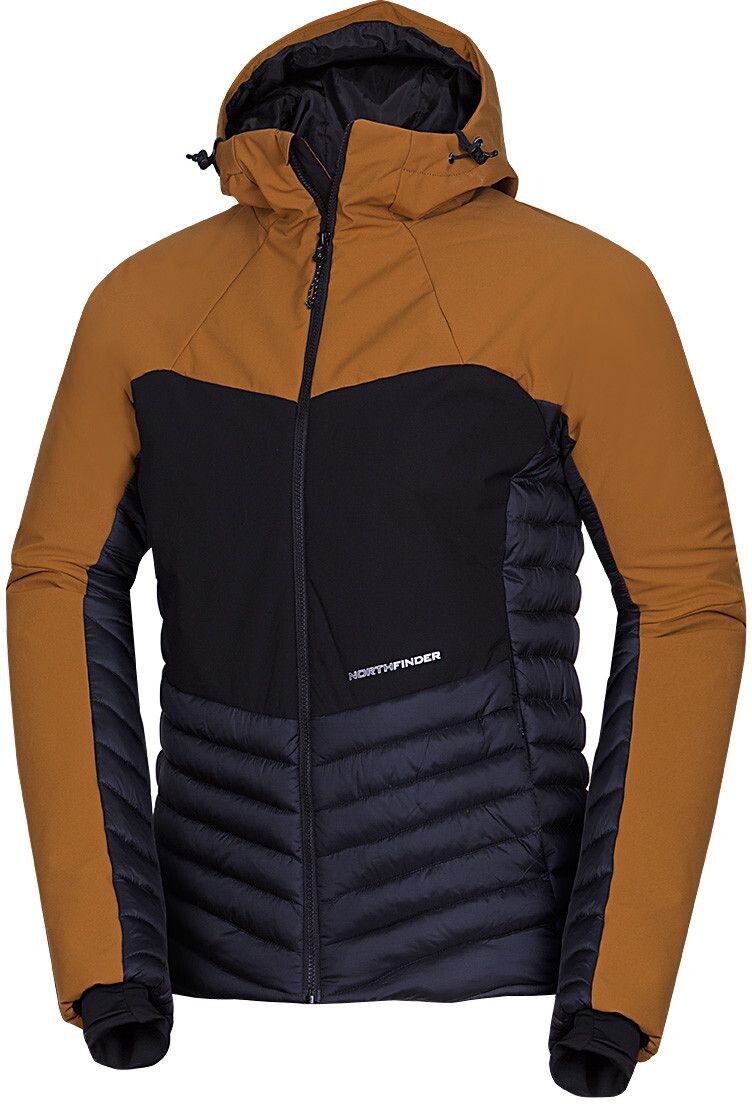 Northfinder WATSON pánska bunda mustard black BU-5243OR-579 Veľkosť: 2XL 8584153574110