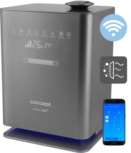 CONCEPT Zvlhčovač vzduchu s aróma difuzérom Perfect Air Smart ZV2021