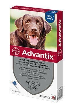 BAYER Advantix Spot-On pro psy
