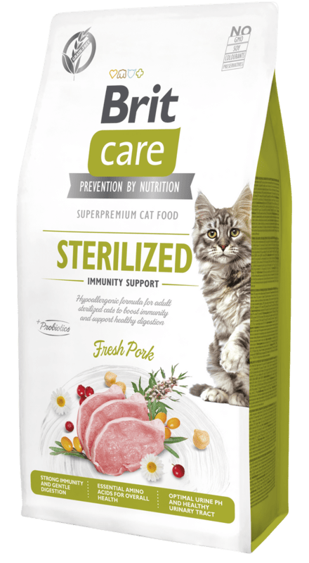 Brit Care Cat Grain-Free Sterilized Immunity Support