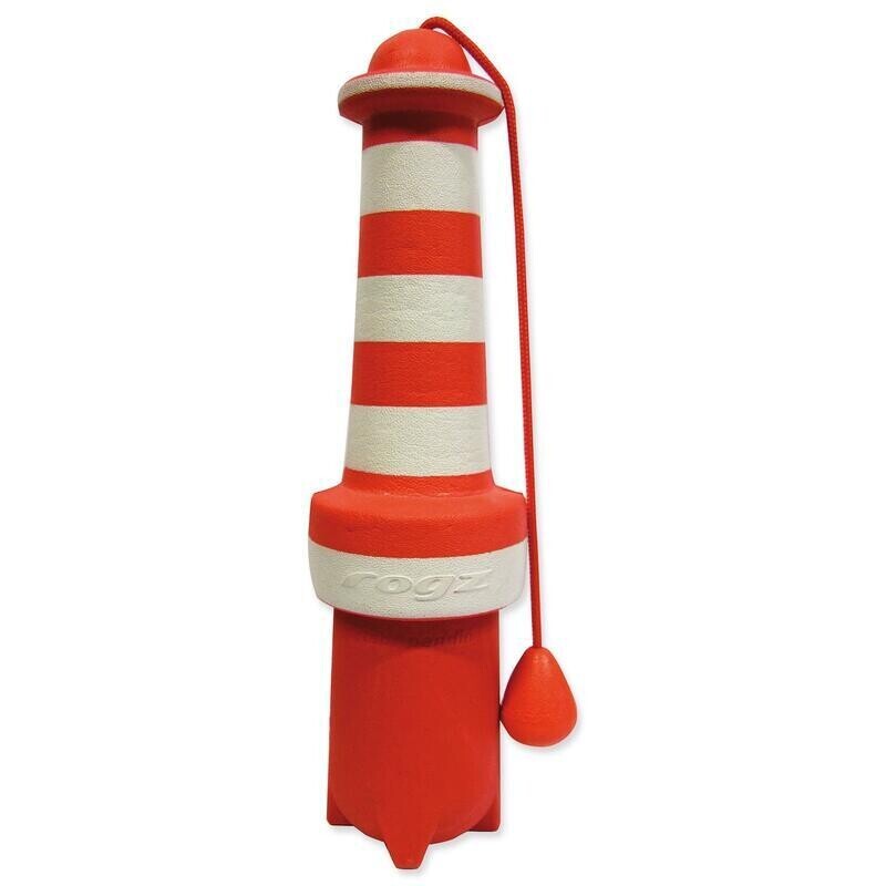 Hračka ROGZ LightHouse gumová červená 1ks