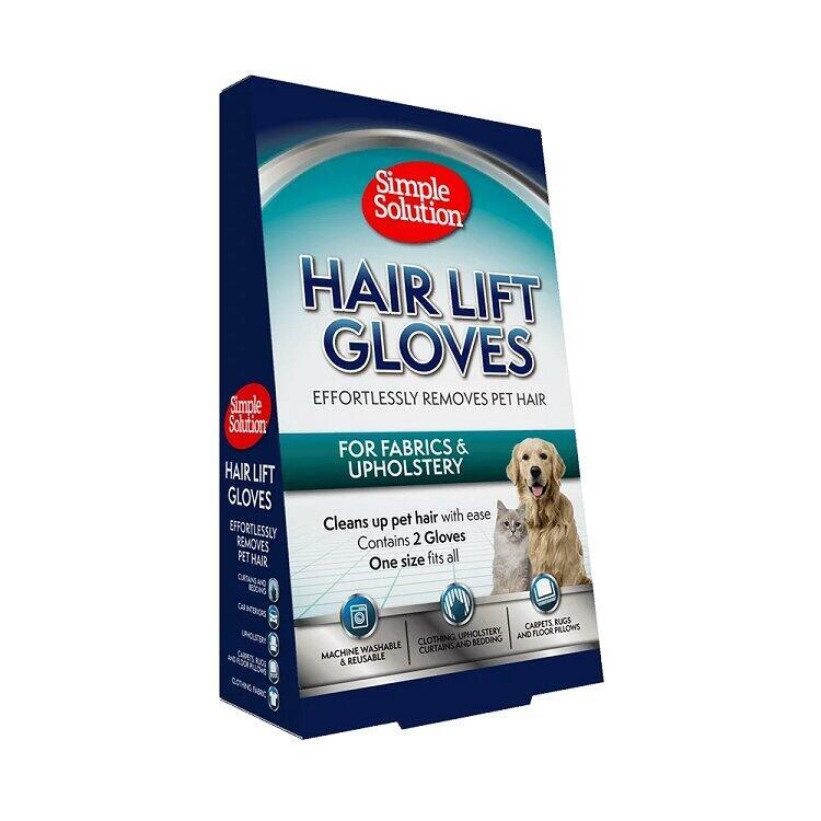 SIMPLE SOLUTION Rukavice na odstraňování chlupů 2 ks