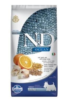 N&D OCEAN DOG LG Adult Mini Codfish & Orange