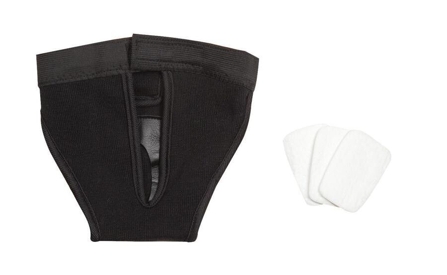 Plenky pro psa černé 40-49cm