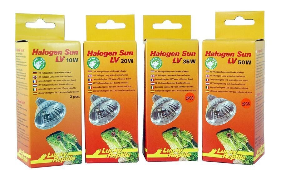 Lucky Reptile Halogen Sun LV Double Pack 35w