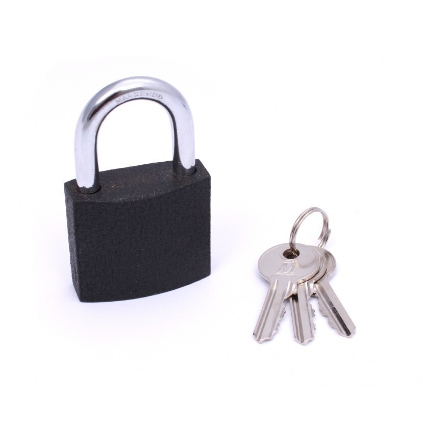 Visiaci liatinový zámok MAGNUM 75 mm