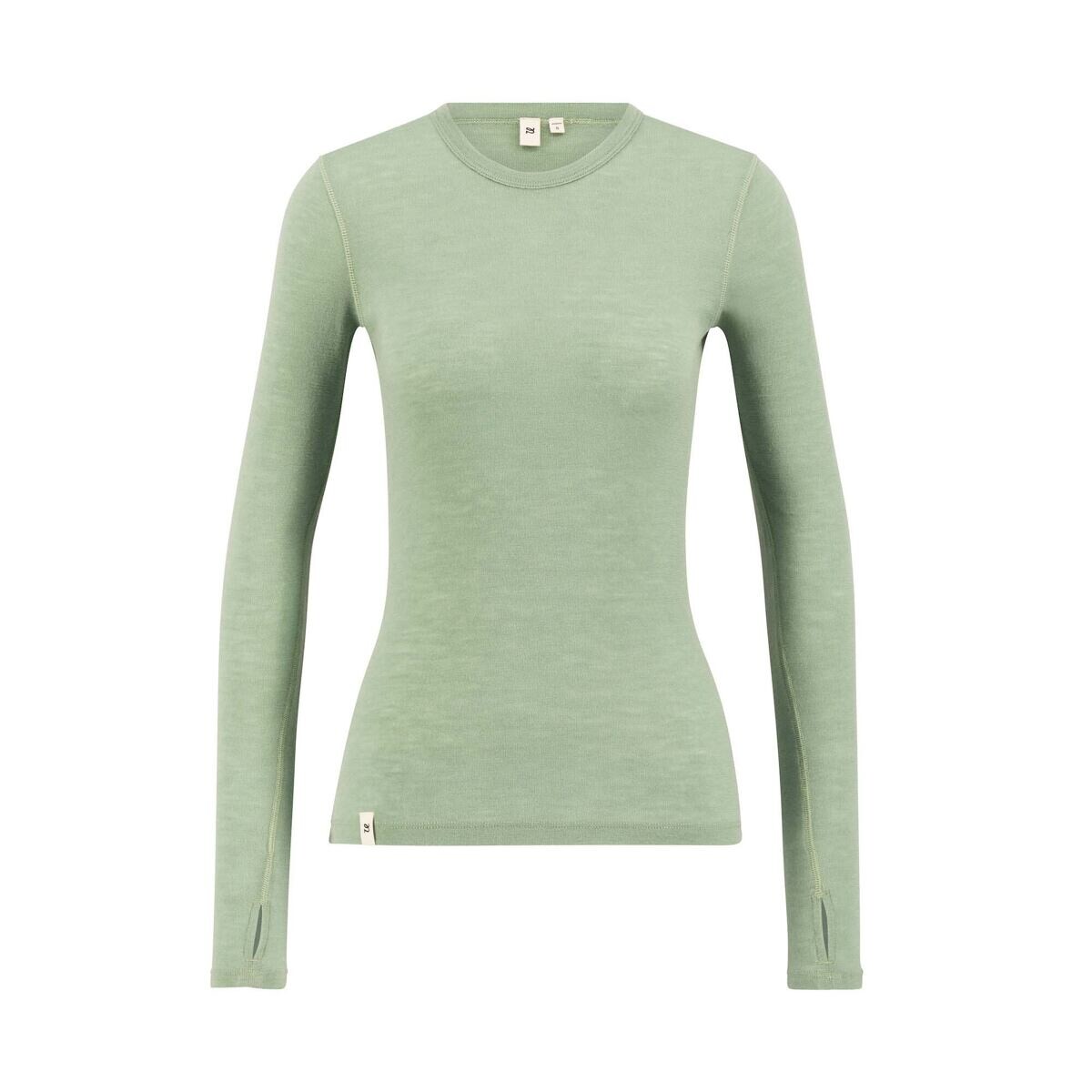 Dámske merino tričko Ulvang T-shirt long sleeve Alltime Lead veľkosť oblečenia L