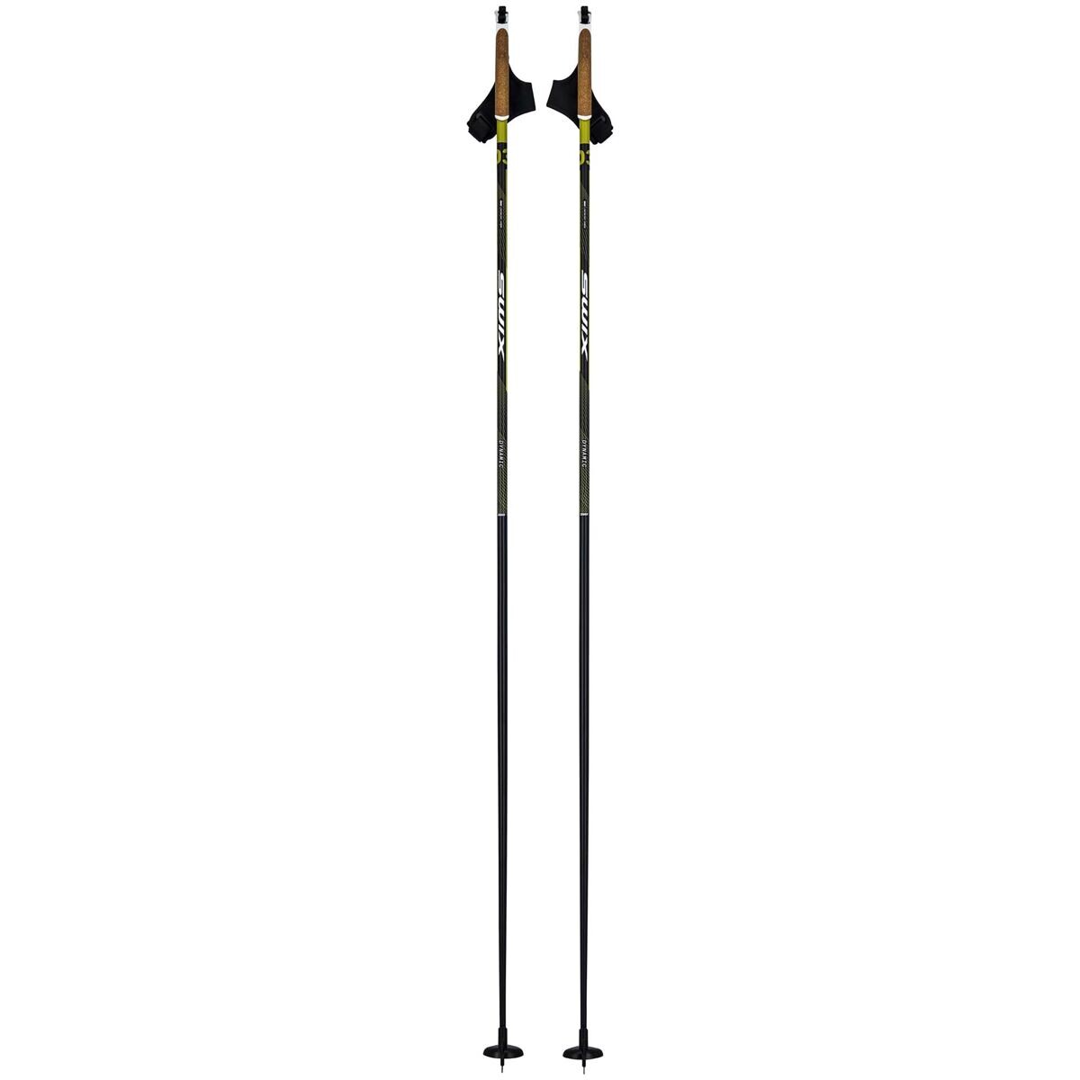Bežecké palice Swix Dynamic D3 pole, Just click, PCU hole 155 cm