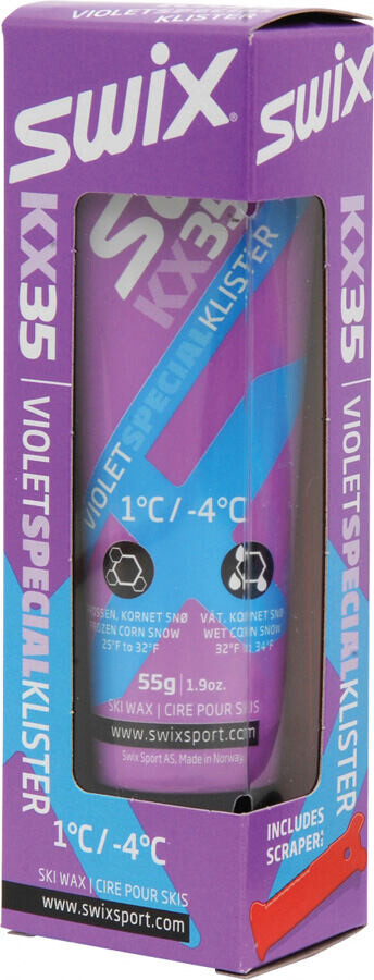 Klister Swix KX35 Violet Spec.Klister, +1C/-4C vosk 55 g