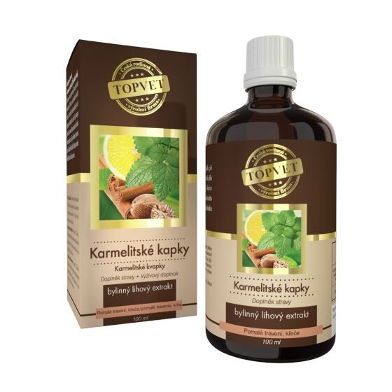 TOPVET Karmelitské kvapky 100 ml
