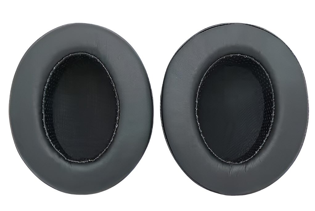 Náušníky pre slúchadlá Audio Technica z kože - Čierne, ATH-M50X, M50XBT, M40X, M30X, M20X, M70X, MSR7