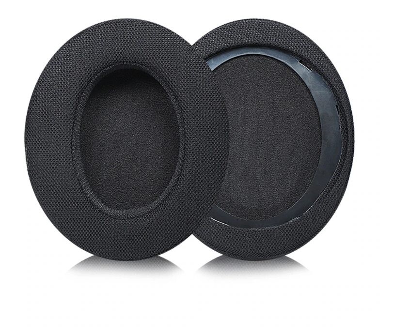 Náhradné náušníky pre slúchadlá Philips SHP9500 - Čierne, látkové