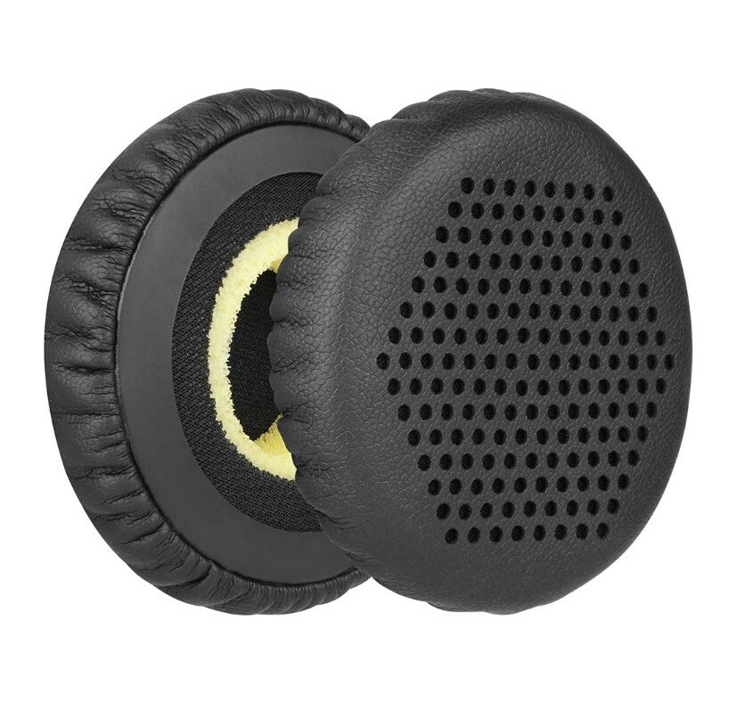 Náhradné náušníky pre slúchadlá Edifier W570BT, W670BT, W675BT - Čierne, kožené