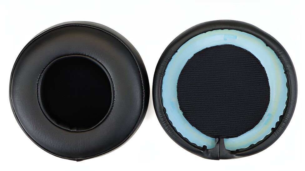 Náhradné náušníky pre slúchadlá Beats Dr. Dre EP - čierne, kožené