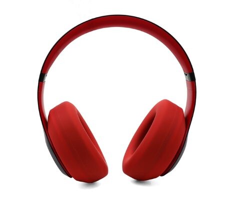 Náhradné kryty na náušníky pre slúchadlá Beats Studio 2.0 s 3.0 - Červené, silikónové