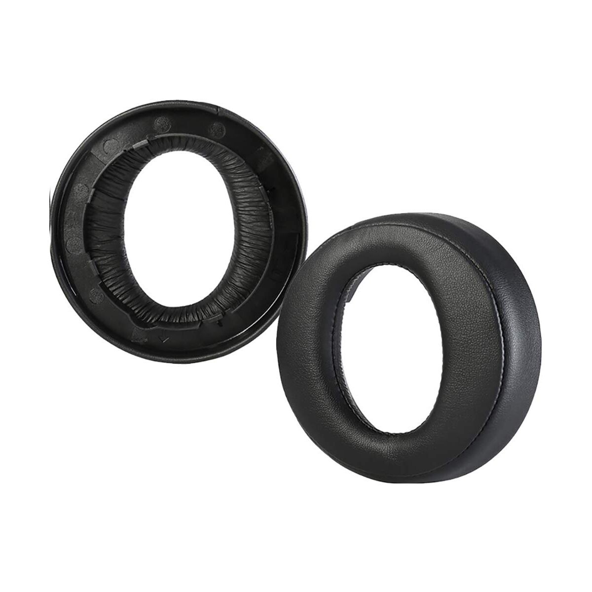 Náhradné náušníky pre slúchadlá Sony Playstation Platinum Wireless CECHYA-0090 - Čierne, kožené