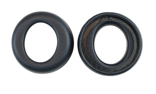 Náhradné náušníky pre slúchadlá Sony Playstation 5 Pulse PS5 Elite - čierne, kožené