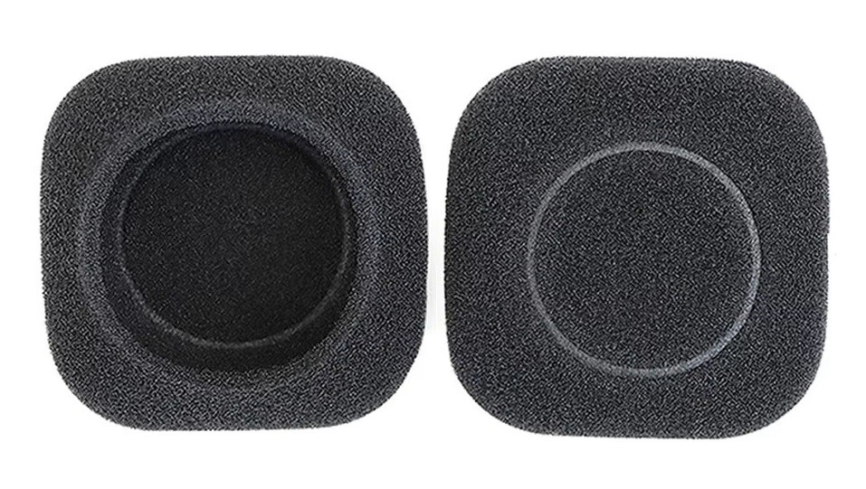 Náhradné náušníky pre slúchadlá Logitech H150 - Čierne