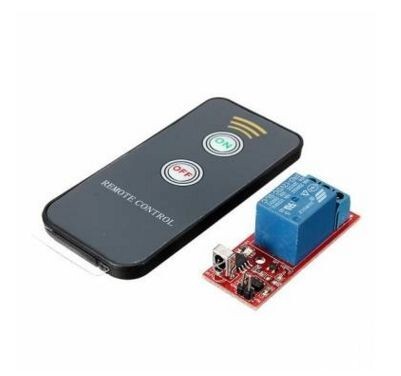 Diaľkovo ovládané relé s ovládačom - 12V (IR, 49VAC 5A/30VDC 5A)