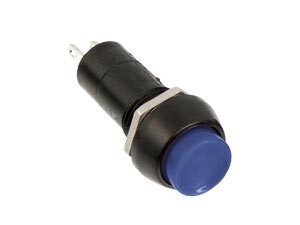 Spínač - Modrý, 12 mm