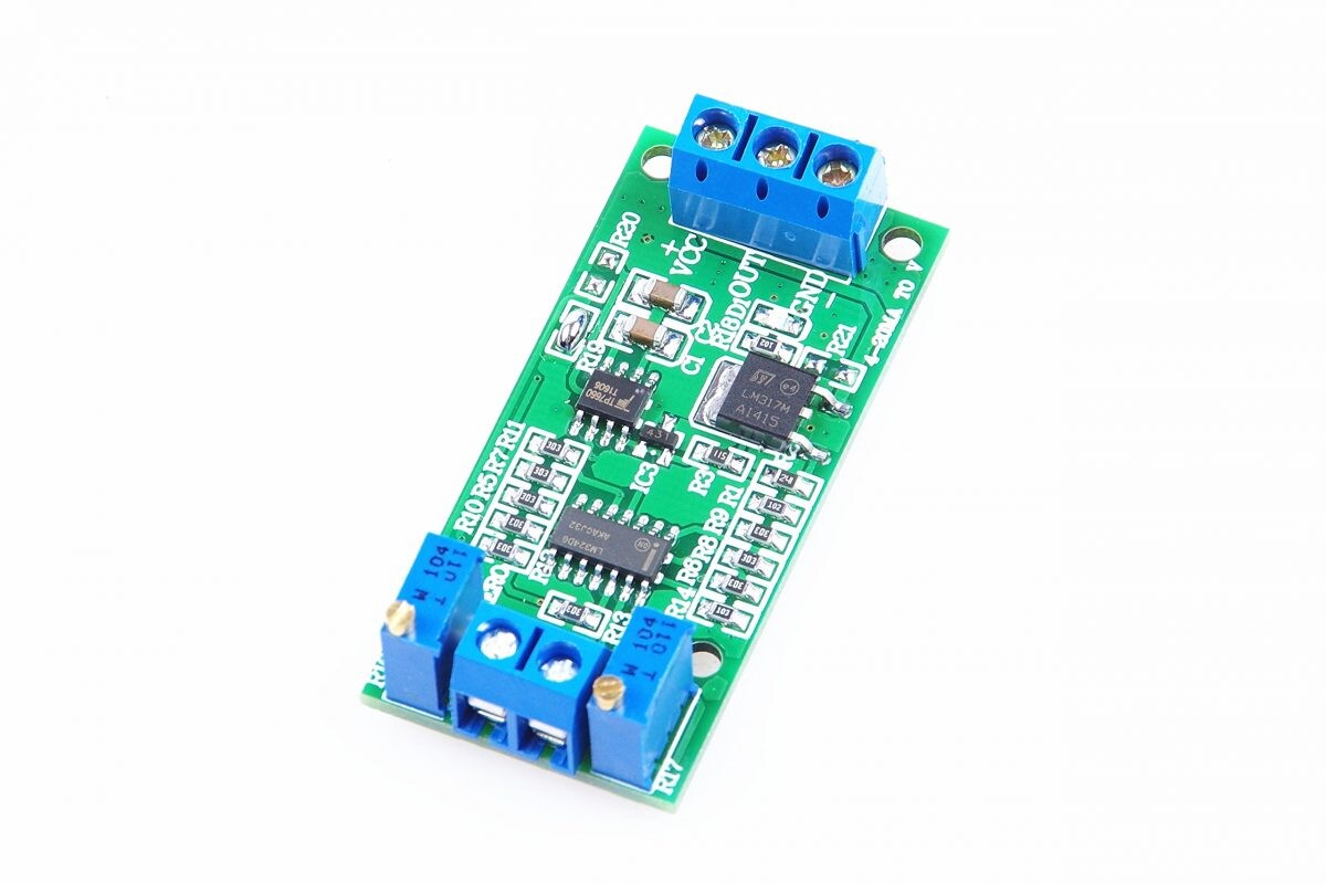 Prevodník napätia 0-5V na prúd 4-20mA