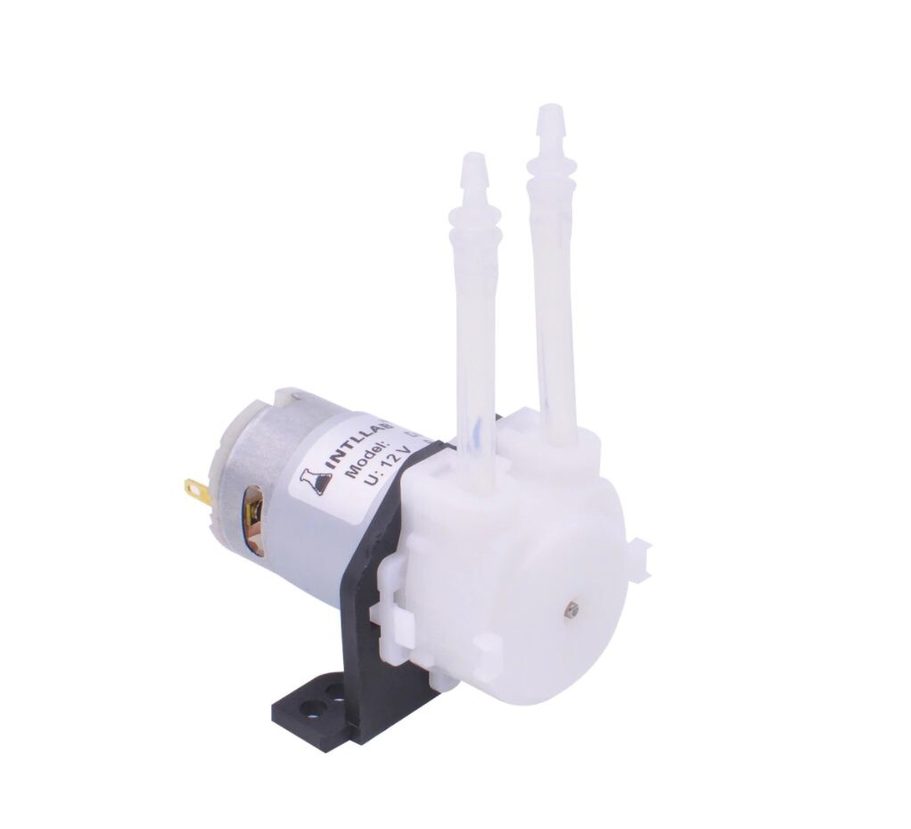 INTLLAB Peristaltické čerpadlo s konzolou typu L - 12V, 2 ~ 17 mL/min