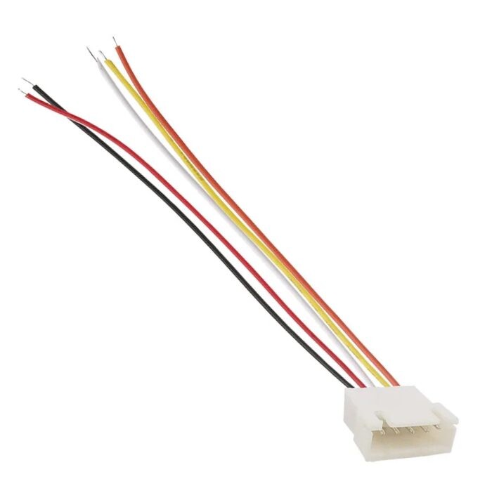 JST XH 2,54 mm 5-Pin vodič samec