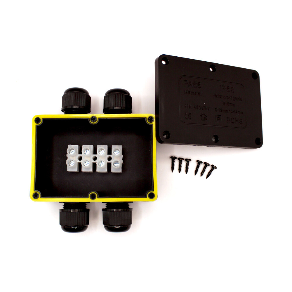 Káblová spojka DRÔTOK - IP68 100x70, 4 vývody 9-12mm, 4pin