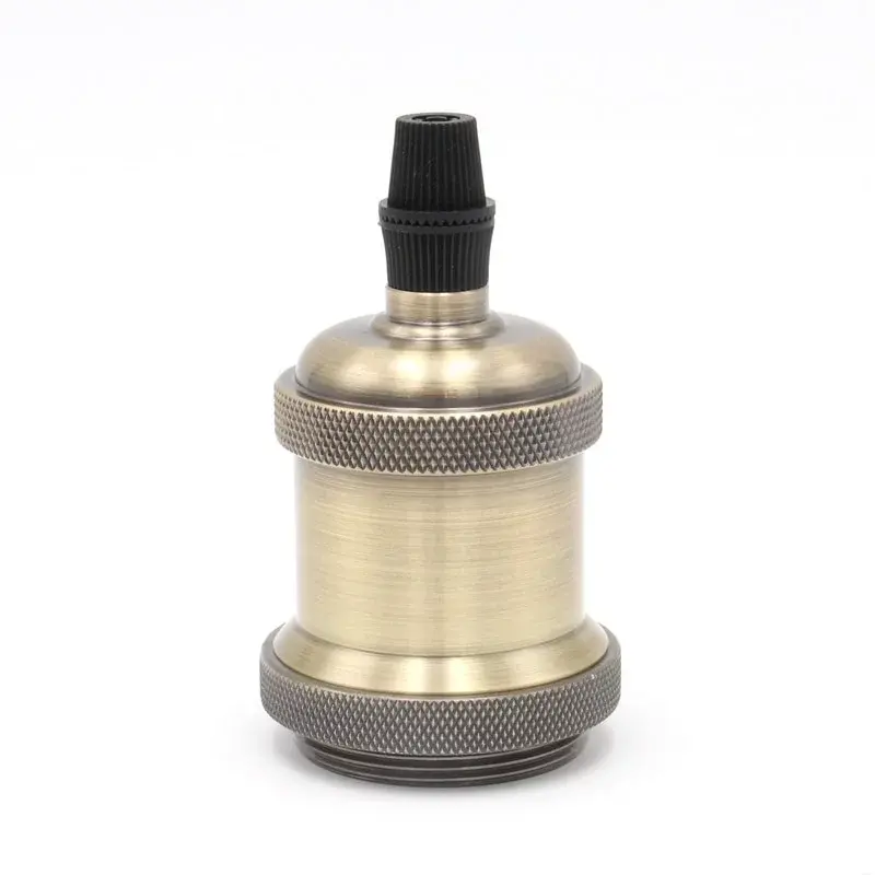 Objímka retro E27 HQL F, bronzová