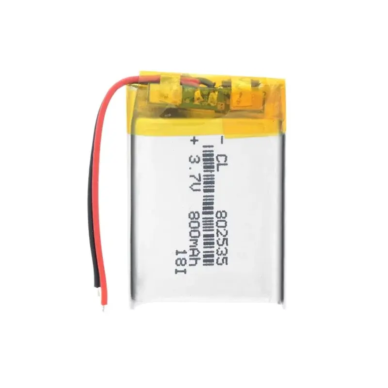 Li-Pol batéria 700mAh, 3.7V, 802535