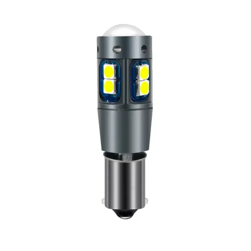 BA9S, 10x 3030 SMD, CANBUS, 600lm - Bielá