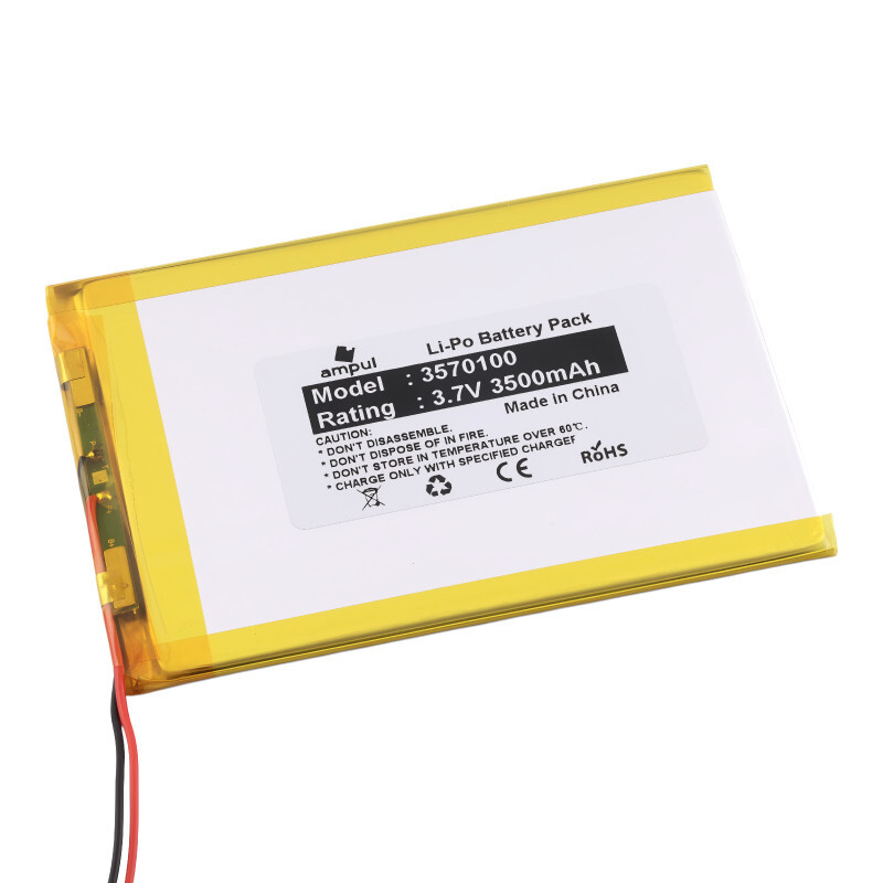 Li-Pol batéria 3500mAh, 3.7V, 3570100
