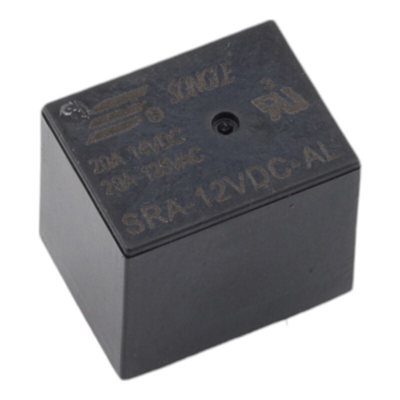 Relé SRA-12VDC-AL, DC 12V/DC 14V 20A