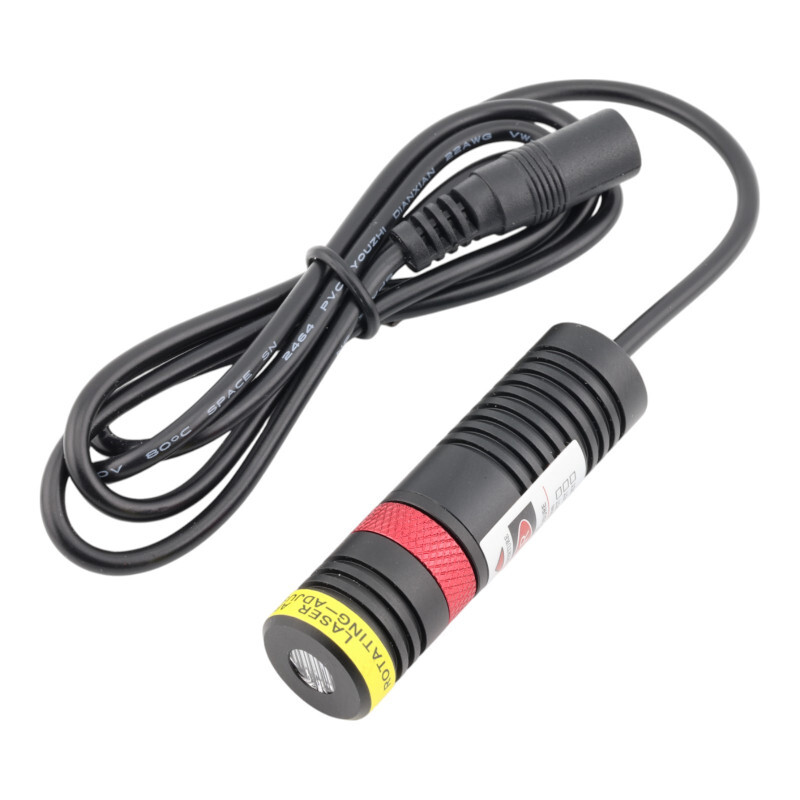 Laserový modul červený 650nm, línia, 5° 10 mW