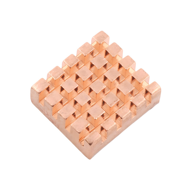 Hliníkový chladič 13x12x5mm s teplovodivou lepiacou páskou