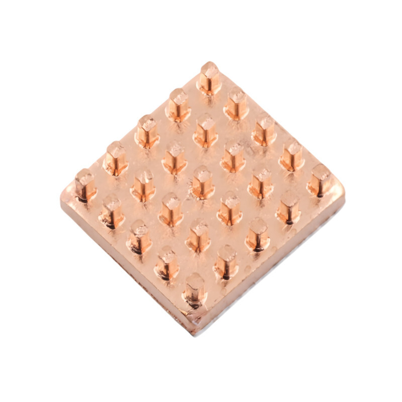 Hliníkový chladič 13x12x4mm s teplovodivou lepiacou páskou