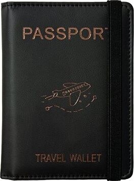 Kufryplus Puzdro na pás a karty s RFID ochranou WGK01 čierna