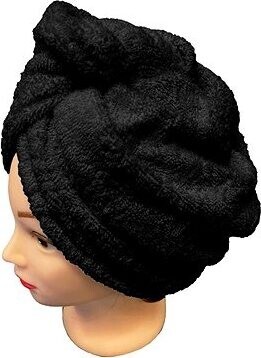 Kaptan Rychleschnoucí froté turban na vlasy, černý