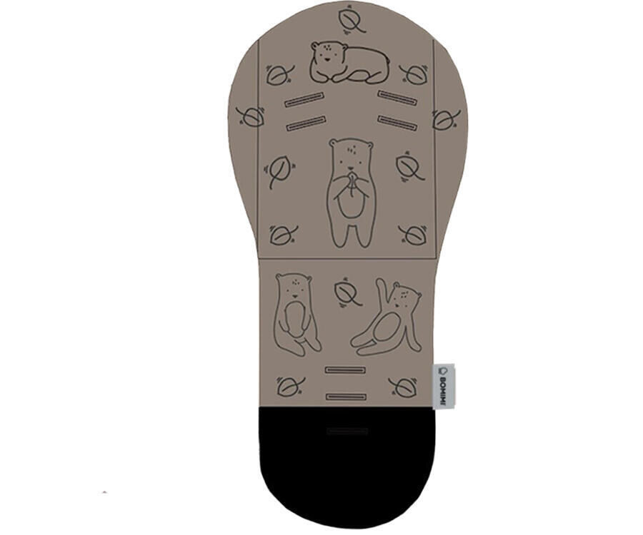 Bomimi ADA Podložka do kočíka Medveď - grey