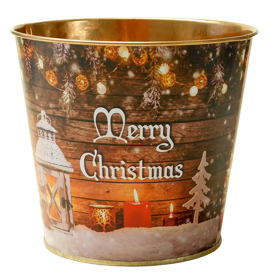 MAKRO - Obal na kvetináč vianočný 13x11,5cm