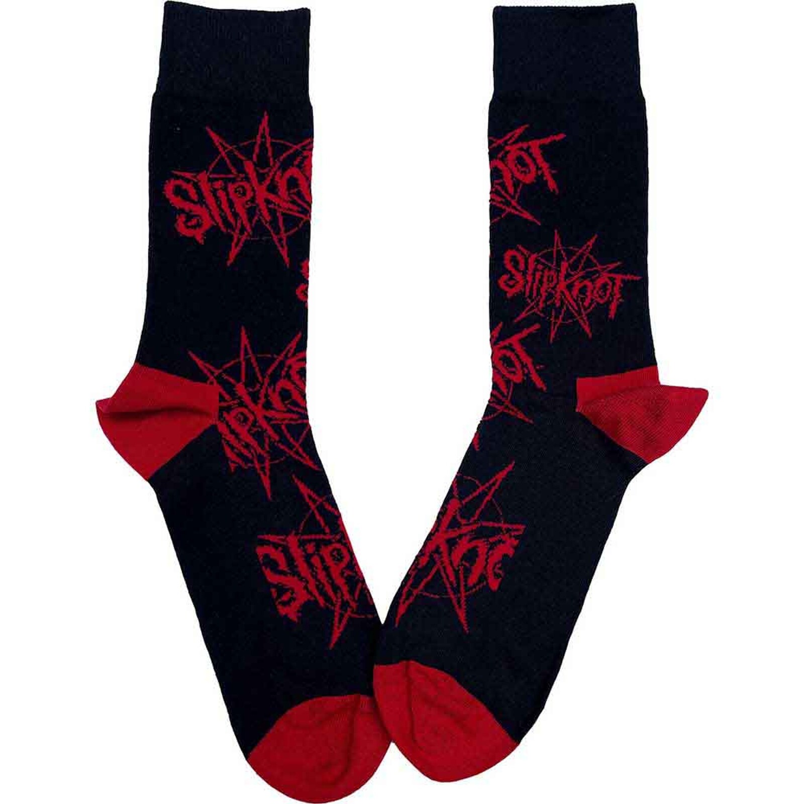 Slipknot ponožky s logom a nonagramom - čierne unisex (veľkosť 40-45)