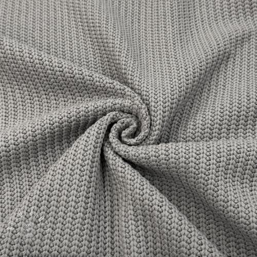 Svetrovina BIG KNIT light grey