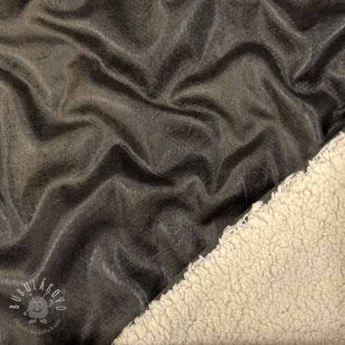 Kabátovina Vintage Glammy Teddy Lammy grey