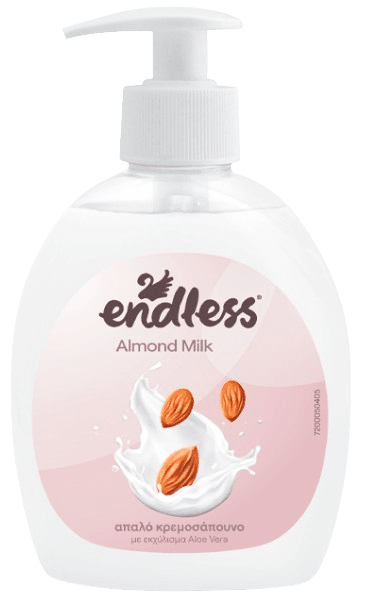ENDLESS - Krémové mydlo almond milk, 0,3 L