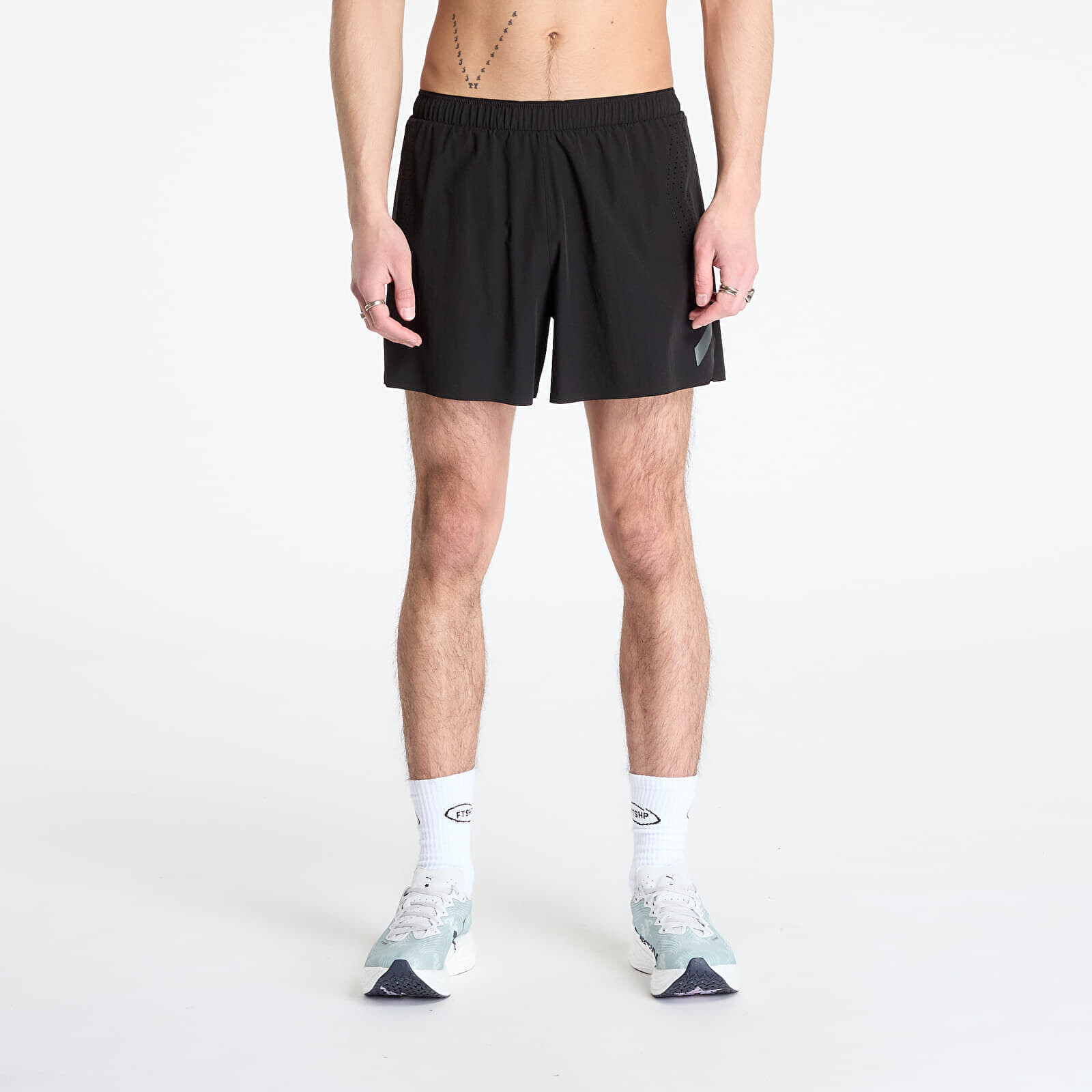 Šortky SOAR Running Men's Run Shorts Black XL