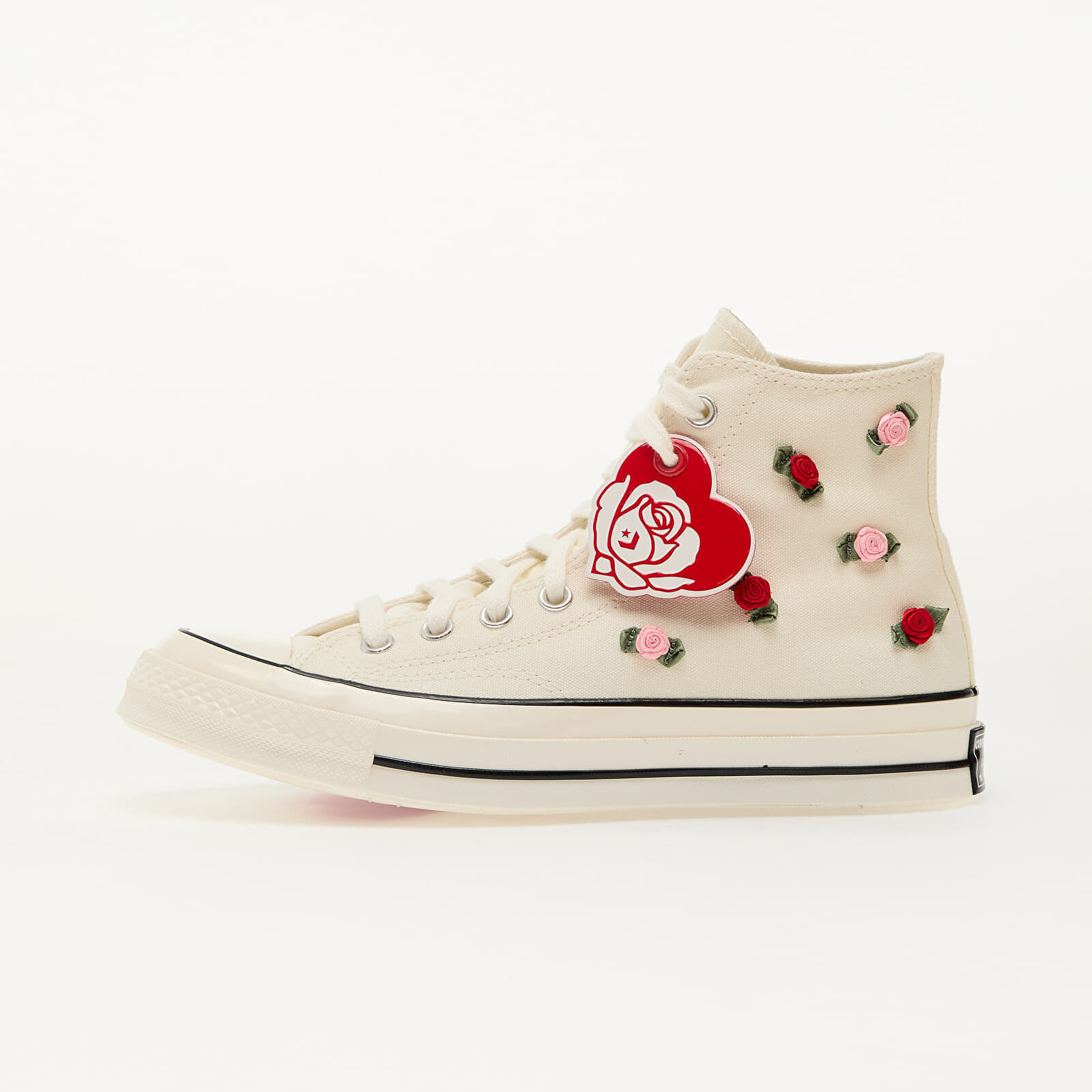 Tenisky Converse Chuck 70 Valentine's Day Hi Egret/ Red EUR 37