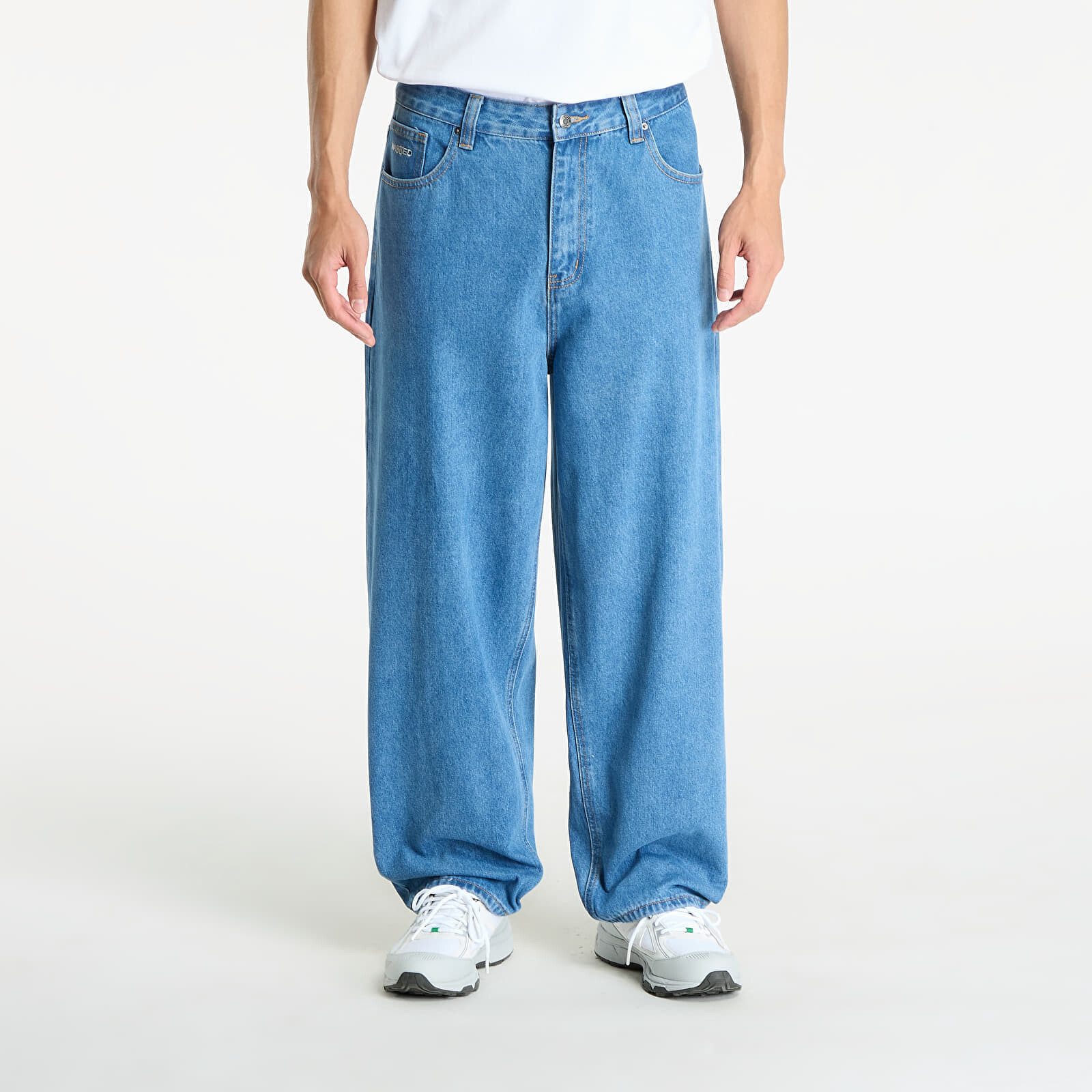 Džínsy Wasted Paris Signature Casper Pant Washed Blue 32