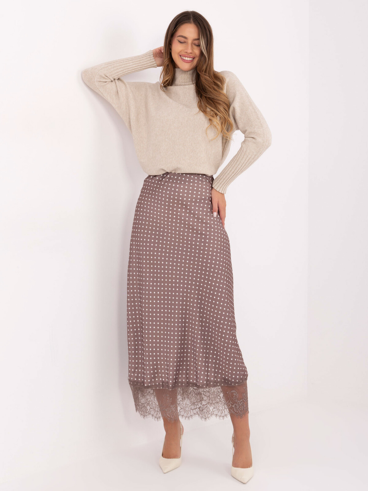 Skirt-MI-SD-4213.52-dark beige