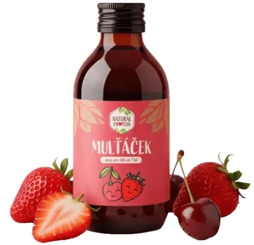 Natural protein mulťáčik sirup pre deti od 3 rokov 150 ml